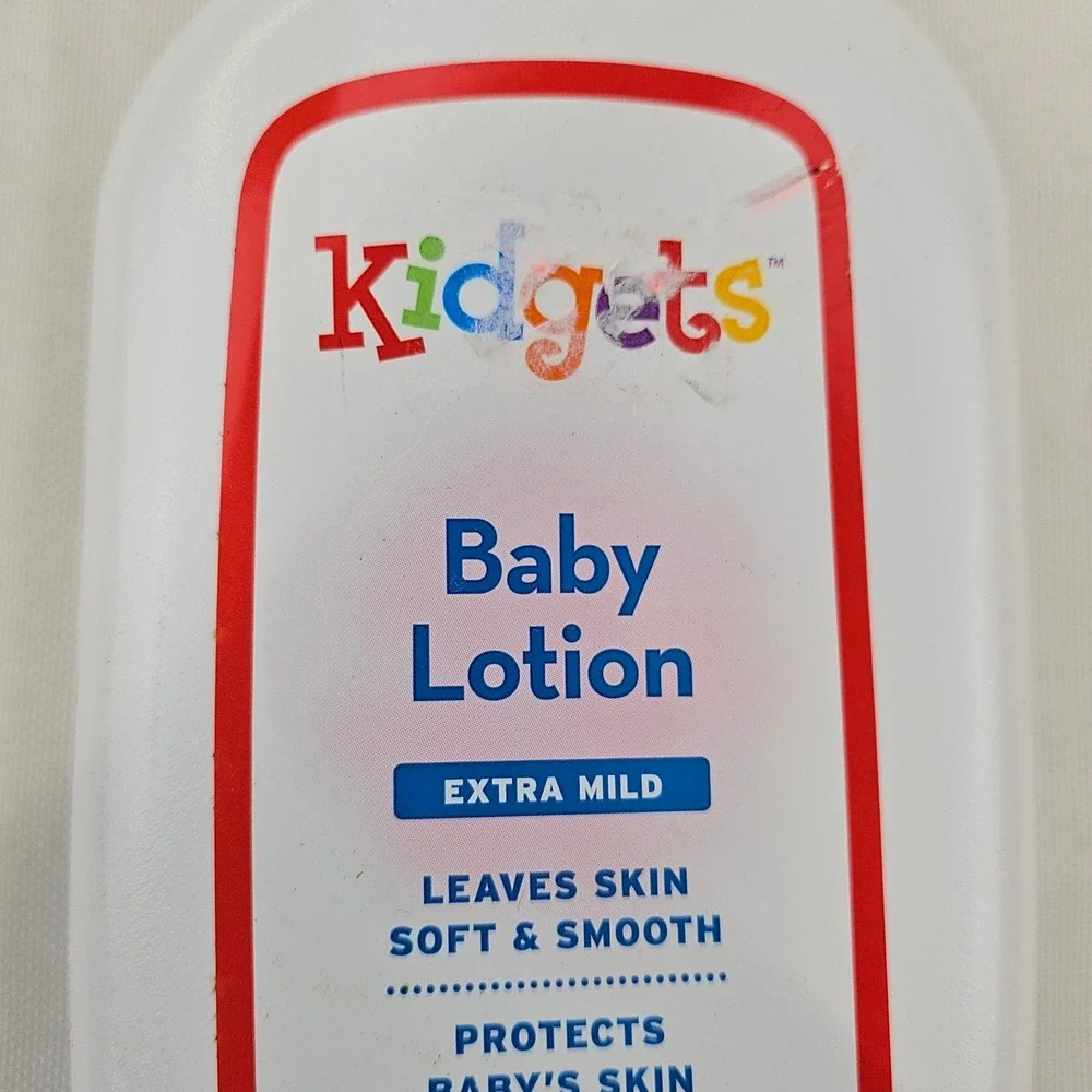 Kidgets‎ Baby Lotion Extra Mild Soft & Smooth 11 fl oz 326 mL Safety Sealed